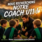Recherche Coach U11 Carré